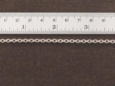 925 Sterling Silver Chain 3x3.8 mm.